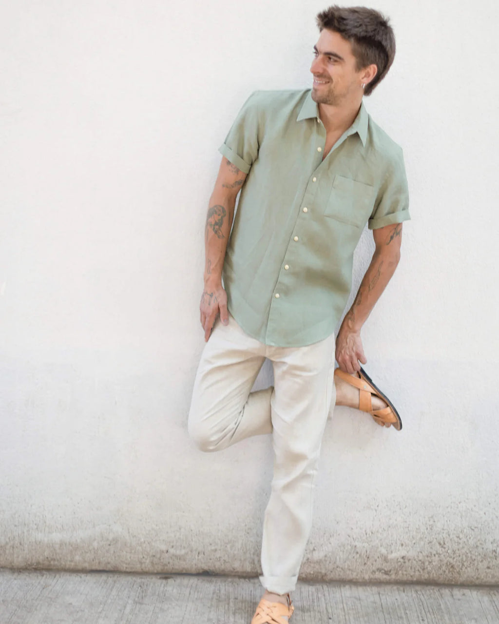 Alex Crane Ola Shirt - Moss