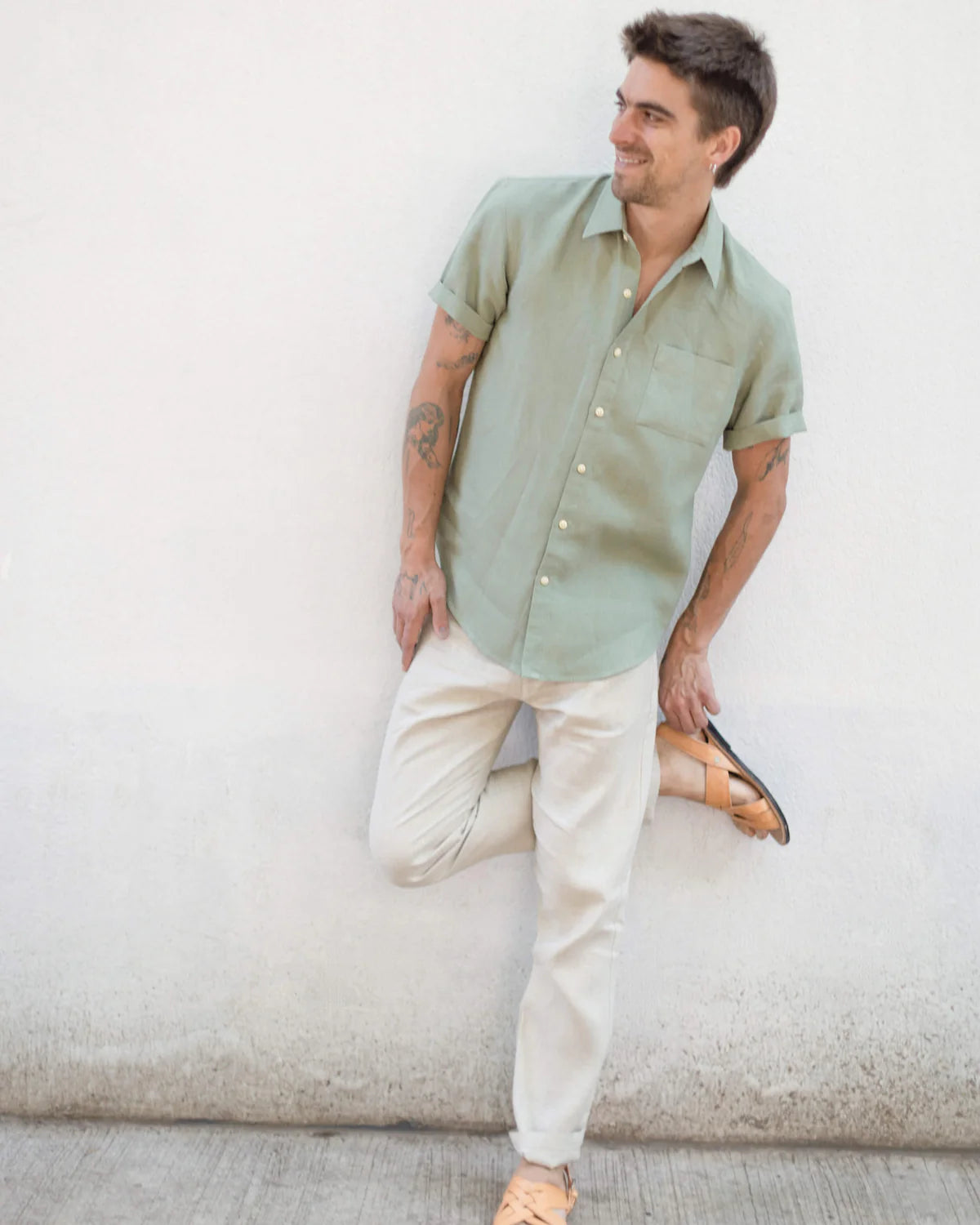 Alex Crane Ola Shirt - Moss