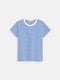 Alex Mill Prospect Tee - Blue Stripe