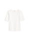 Alex Mill Everyday Ribbed Scoop Neck Tee - Sea Salt