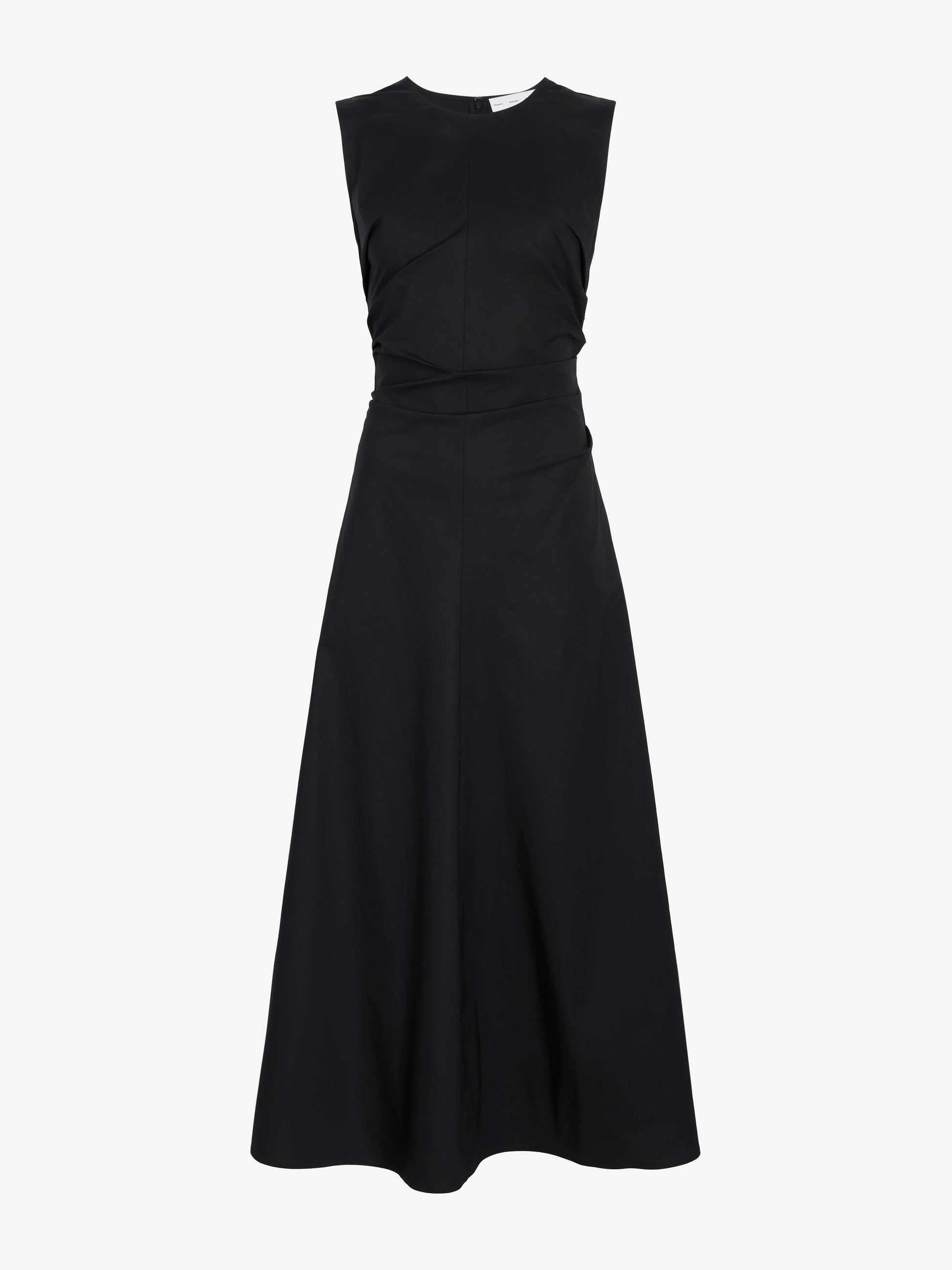 Proenza Schouler White Label Anoushka Dress Poplin - Black