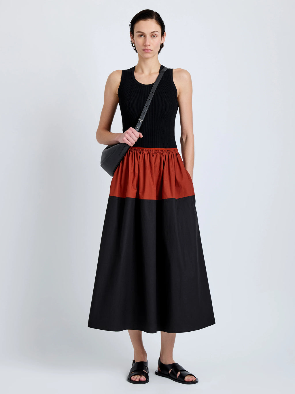 Proenza Schhouler Nyla Skirt in Poplin