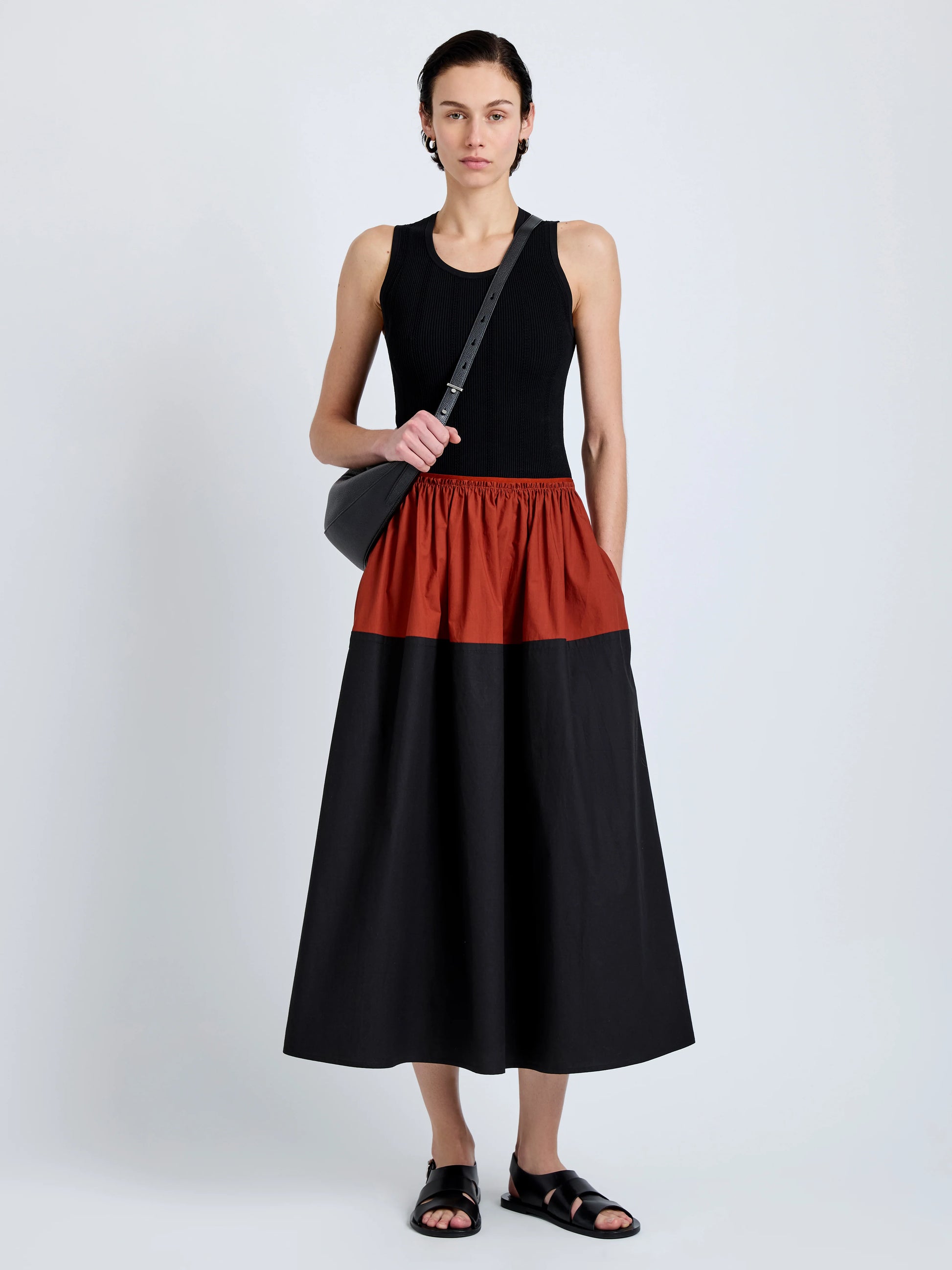 Proenza Schhouler Nyla Skirt in Poplin