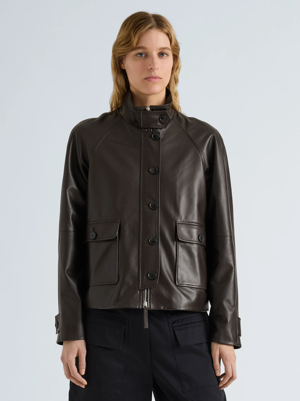 Proenza Schouler Gio Jacket in Lightweight Leather
