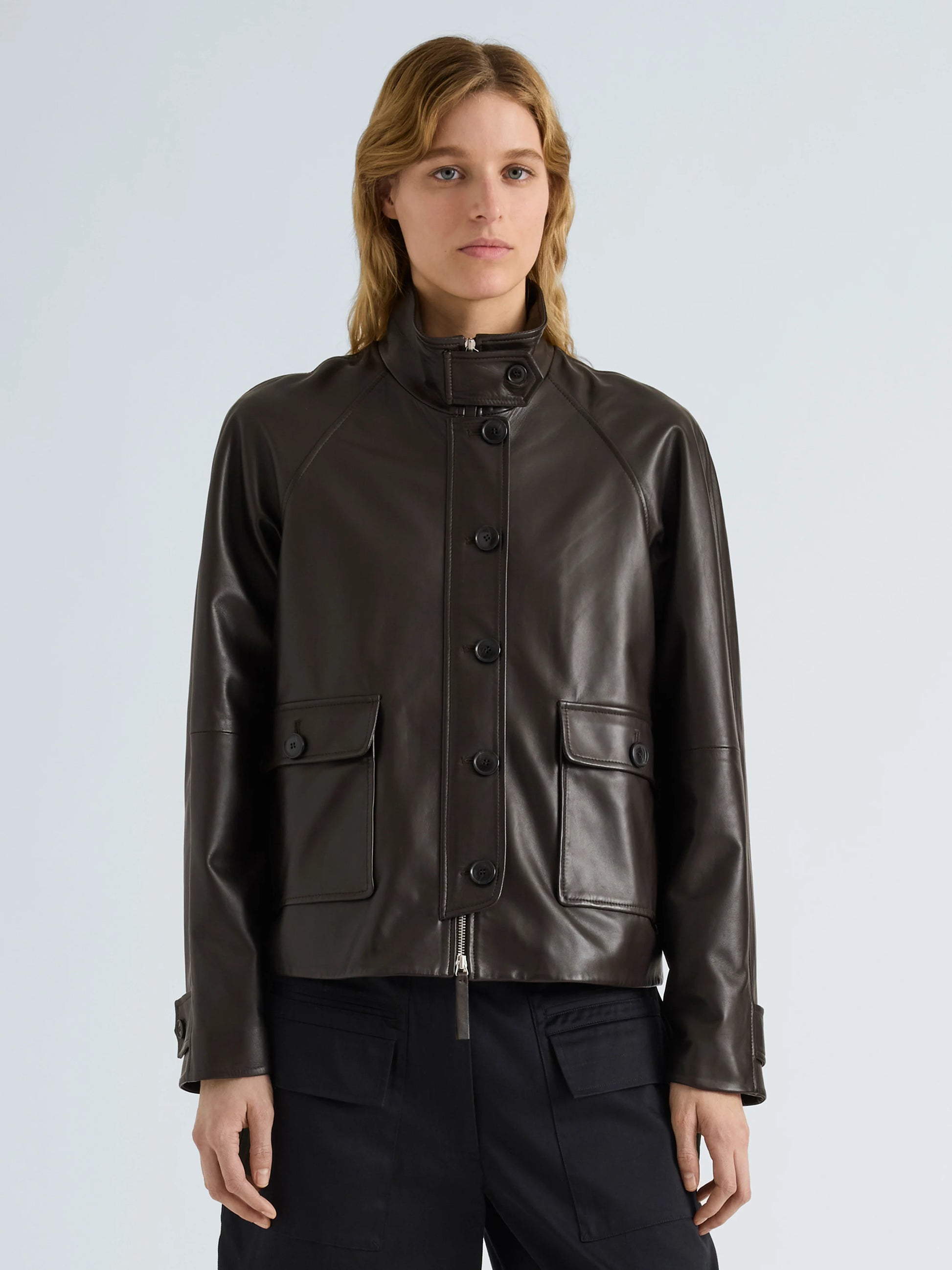 Proenza Schouler Gio Jacket in Lightweight Leather