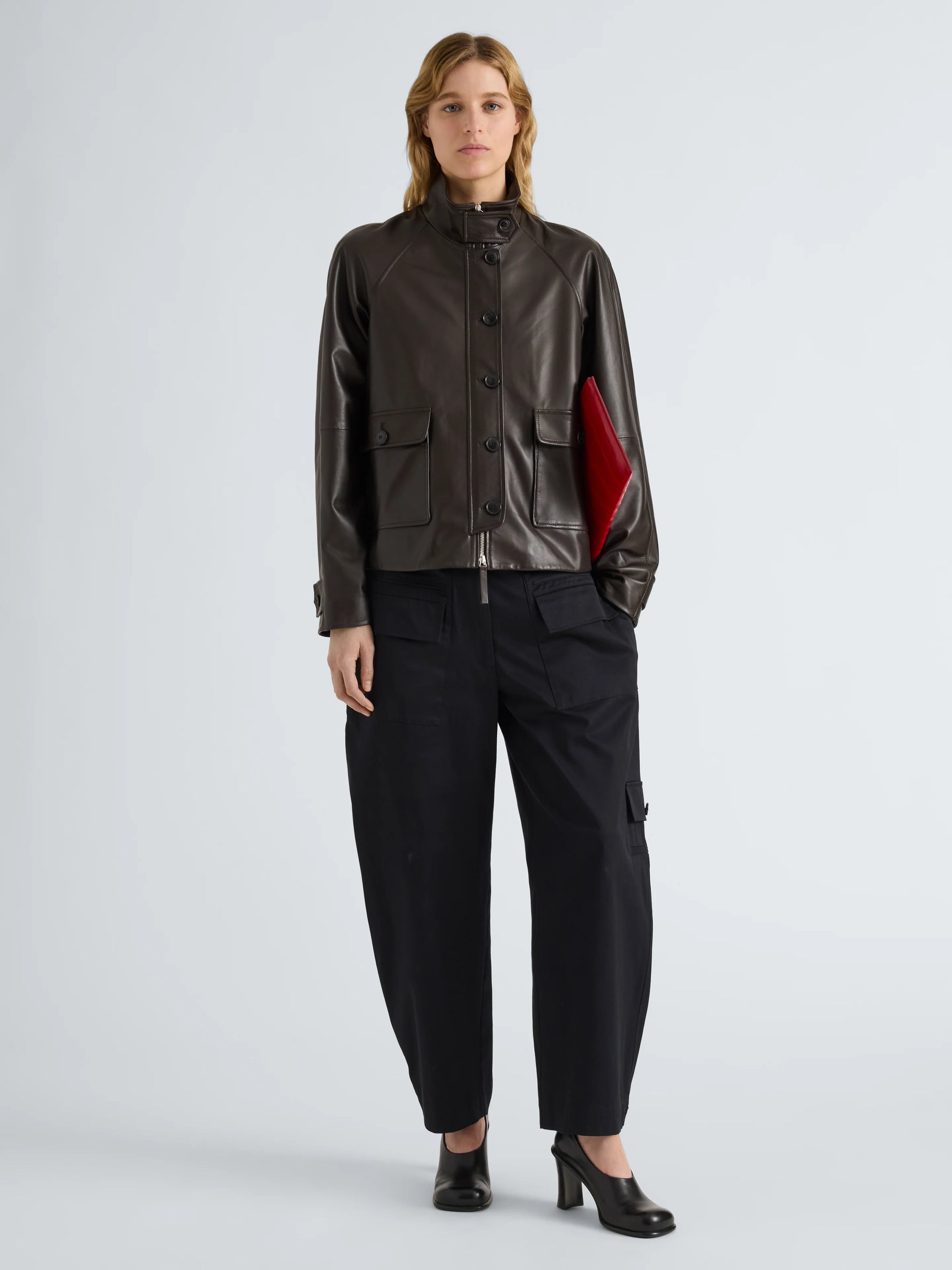Proenza Schouler Gio Jacket in Lightweight Leather