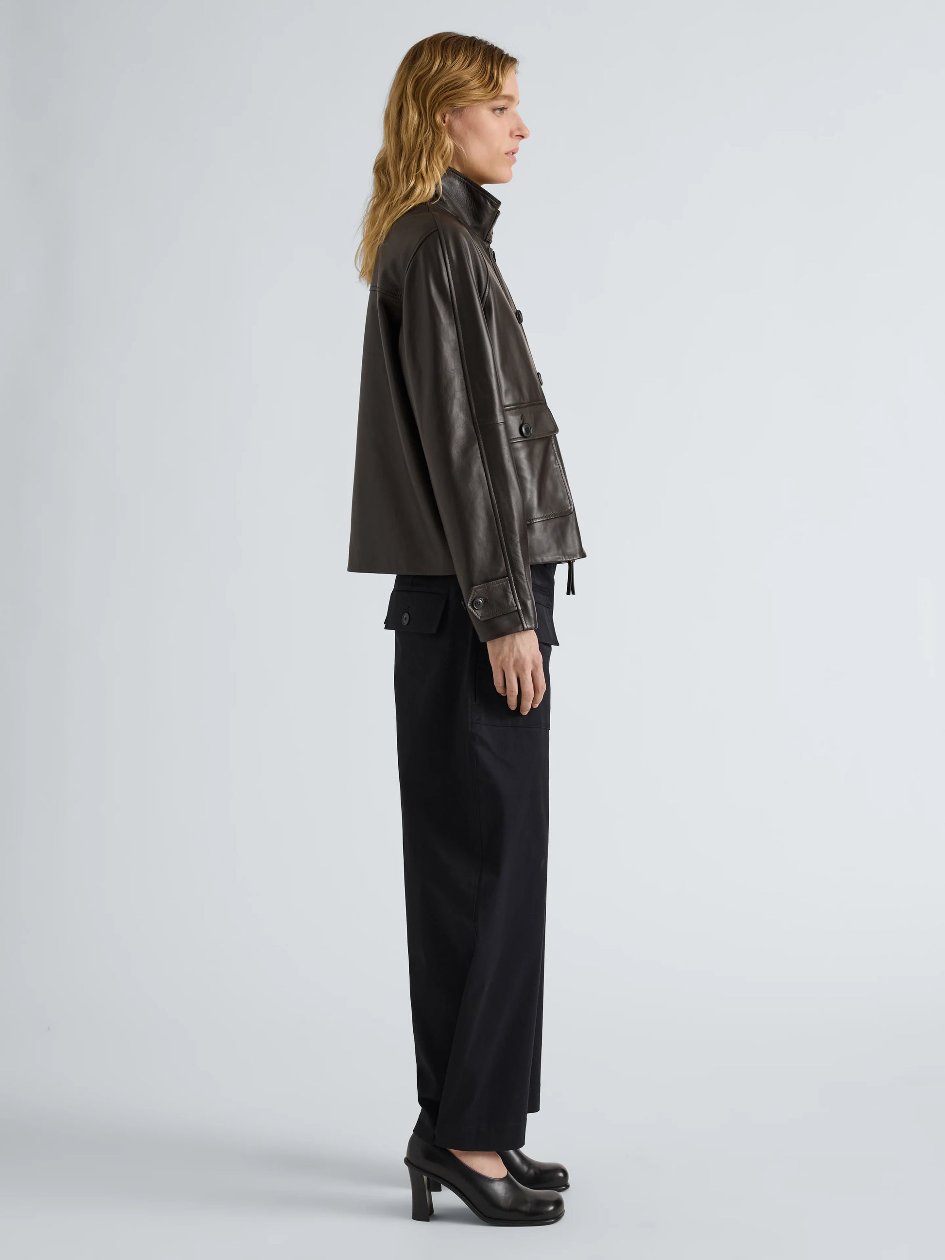 Proenza Schouler Gio Jacket in Lightweight Leather