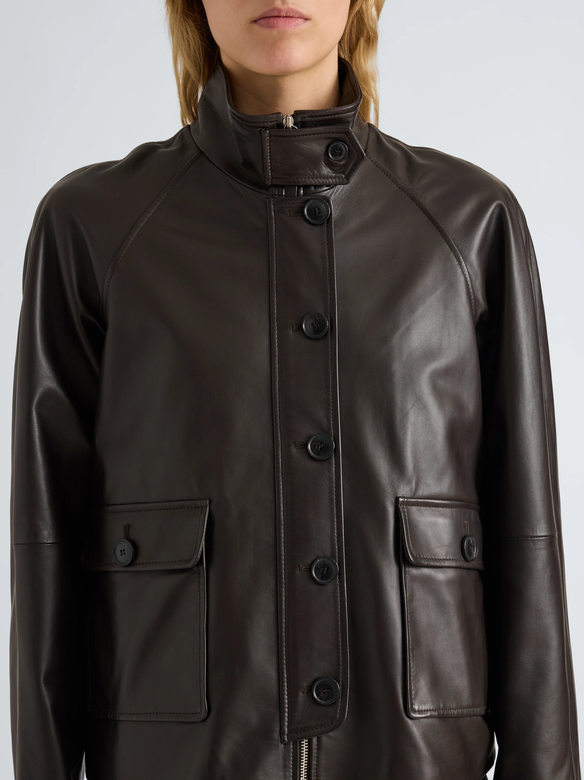 Proenza Schouler Gio Jacket in Lightweight Leather