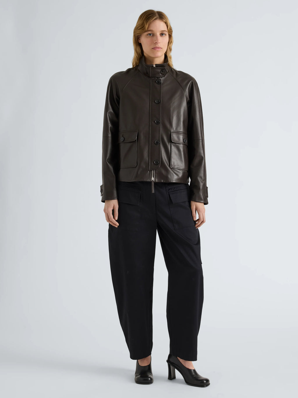 Proenza Schouler Gio Jacket in Lightweight Leather