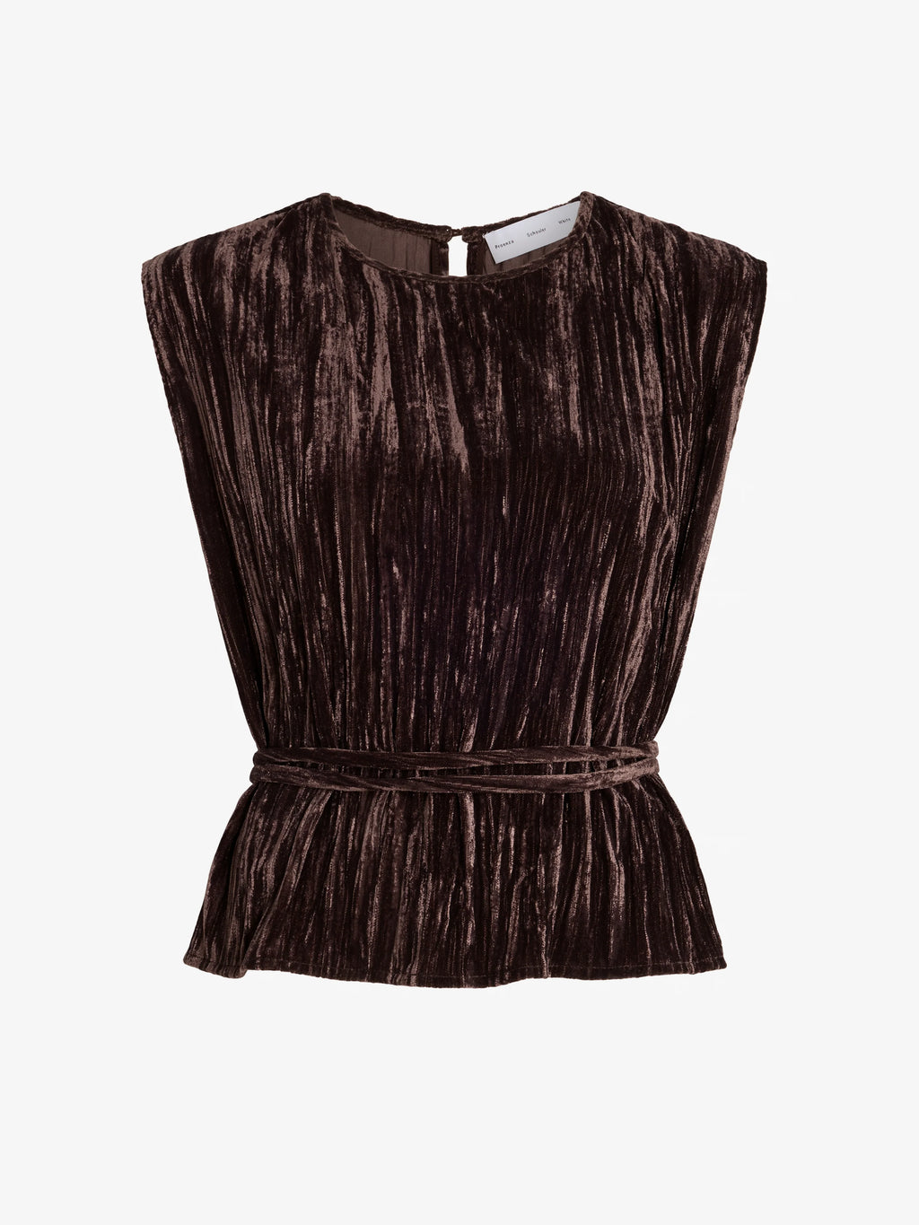 Proenza Schouler Lyra Top in Crushed Velvet