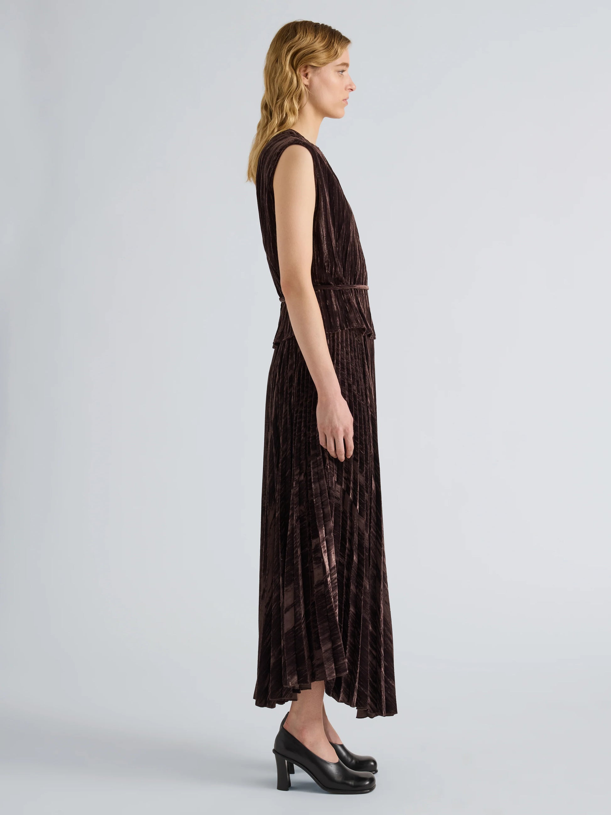 Proenza Schouler Lyra Top in Crushed Velvet