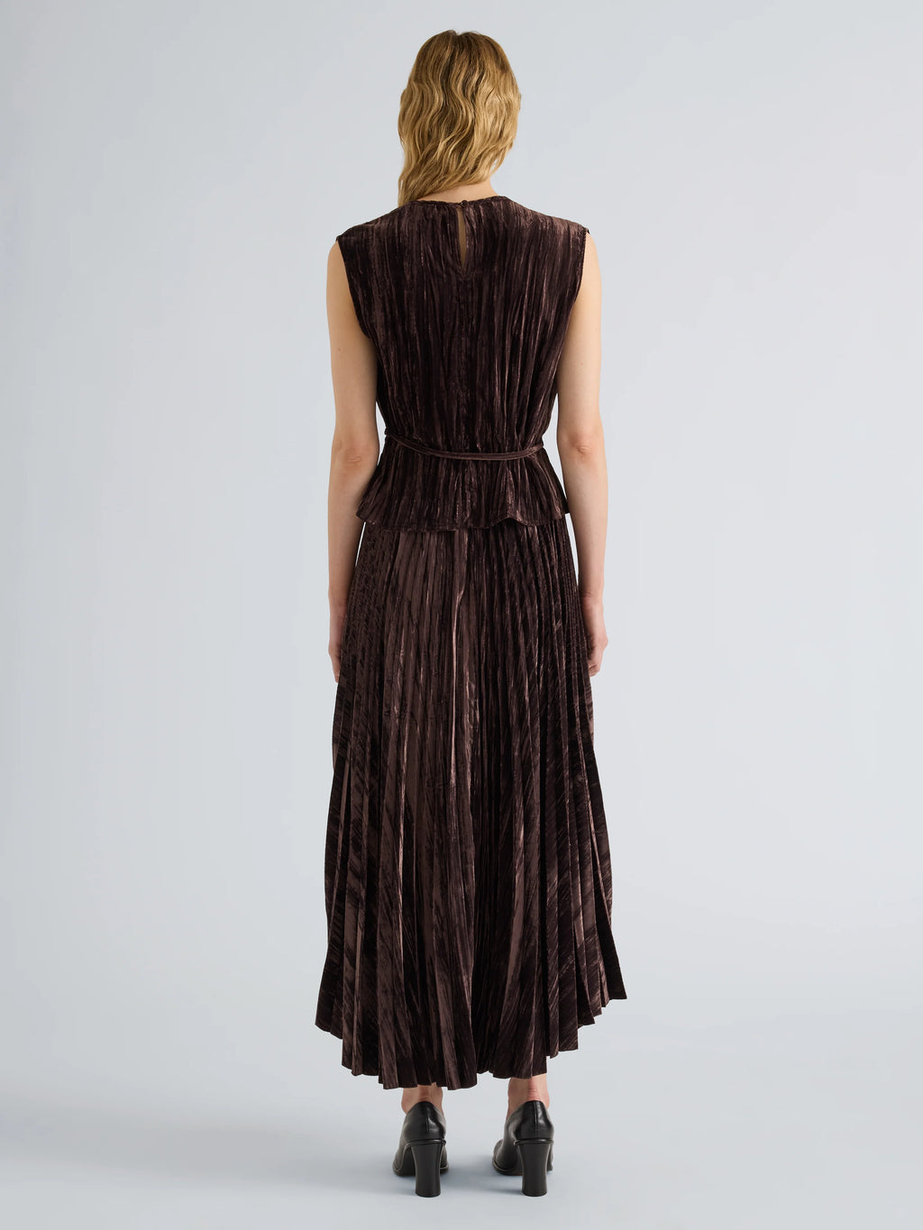 Proenza Schouler Lyra Top in Crushed Velvet