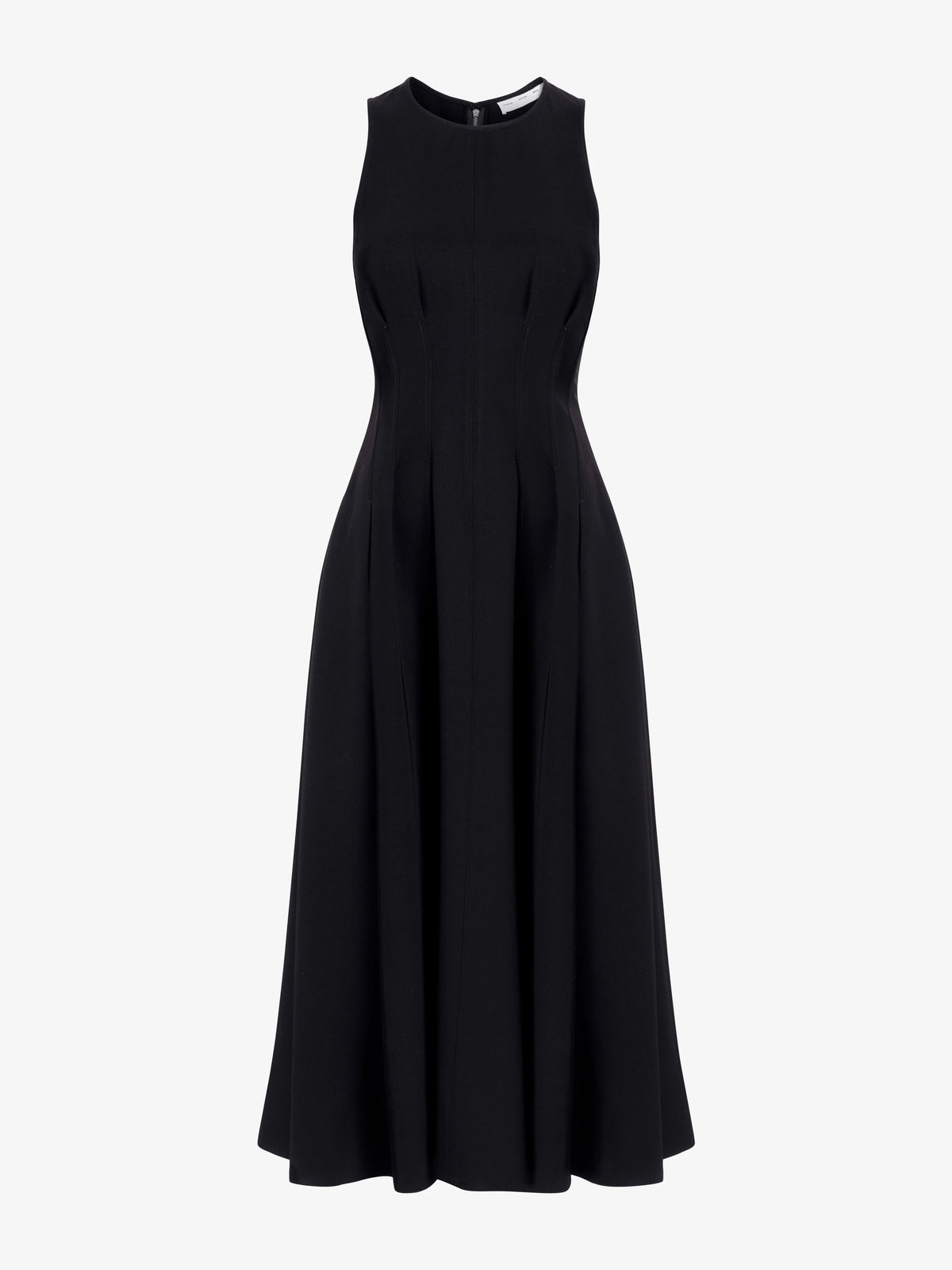 Proenza Schouler Bronwyn Dress in Merino Wool  - Black