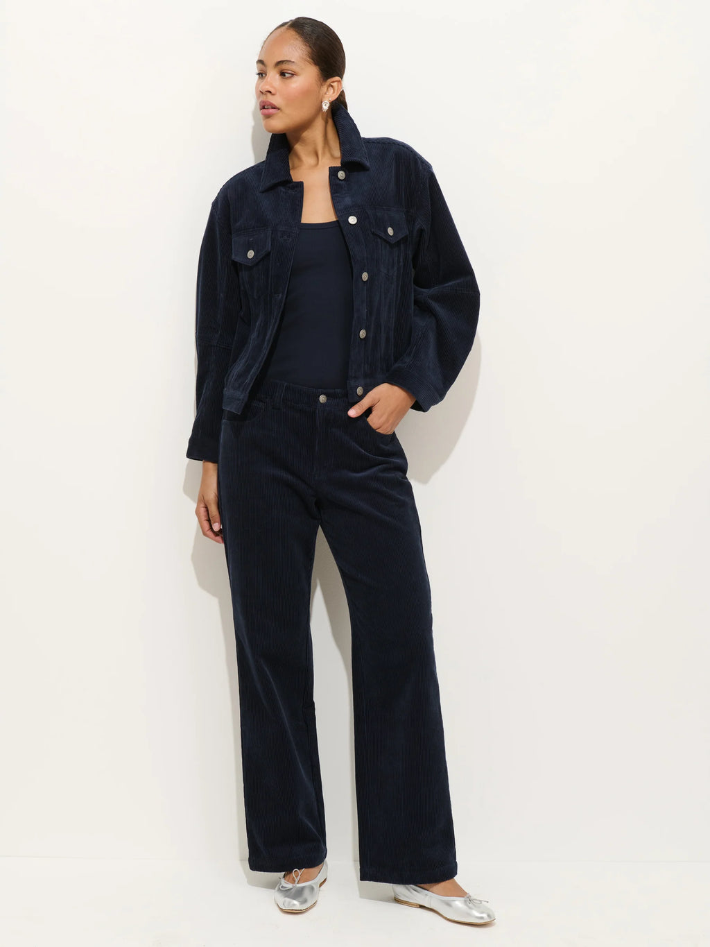 Alex Mill Camden Corduroy Pant - Navy