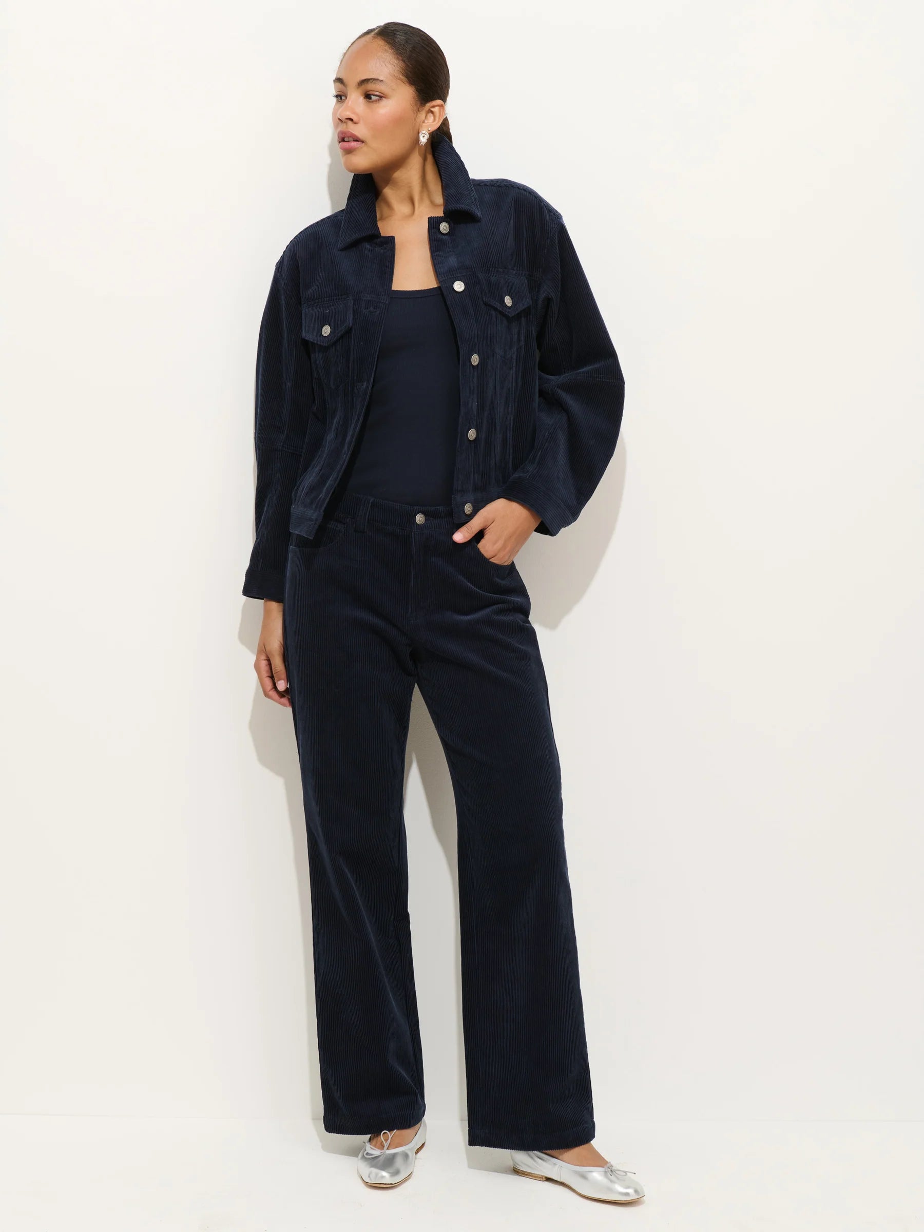 Alex Mill Camden Corduroy Pant - Navy