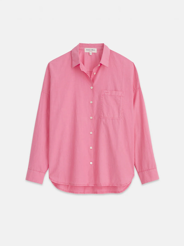 Alex Mill Jo Shirt In Cotton Poplin - Sakura