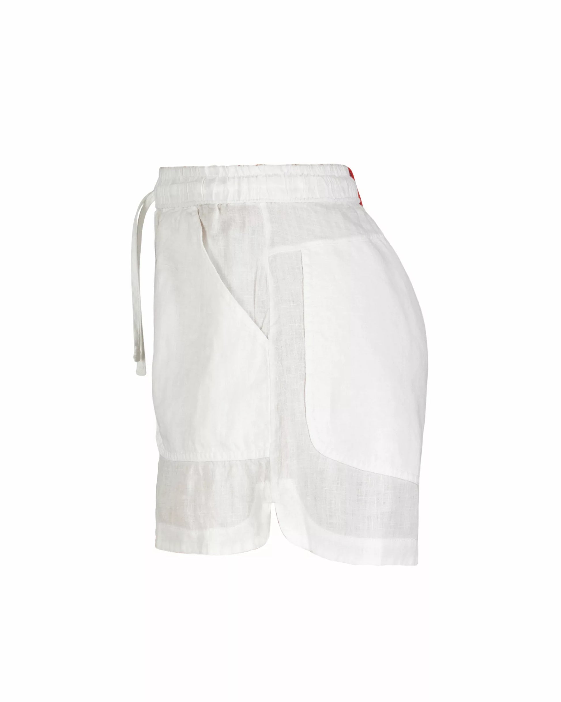 Amundsen Safari Linen Shorts - Natural