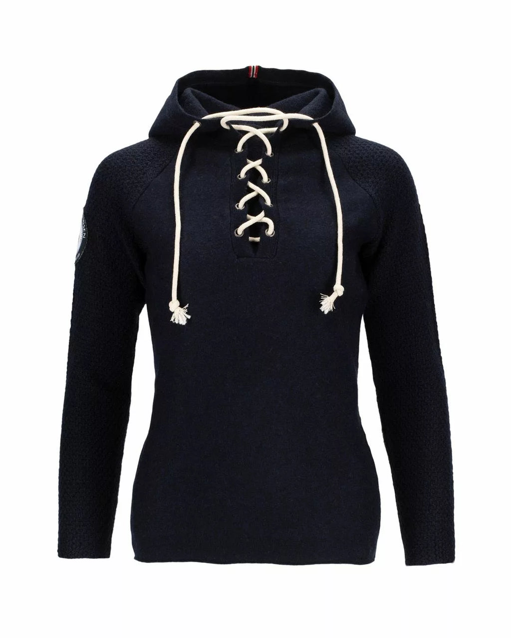 Amundsen Women's Boiled Laced Hoodie - Faded Navy