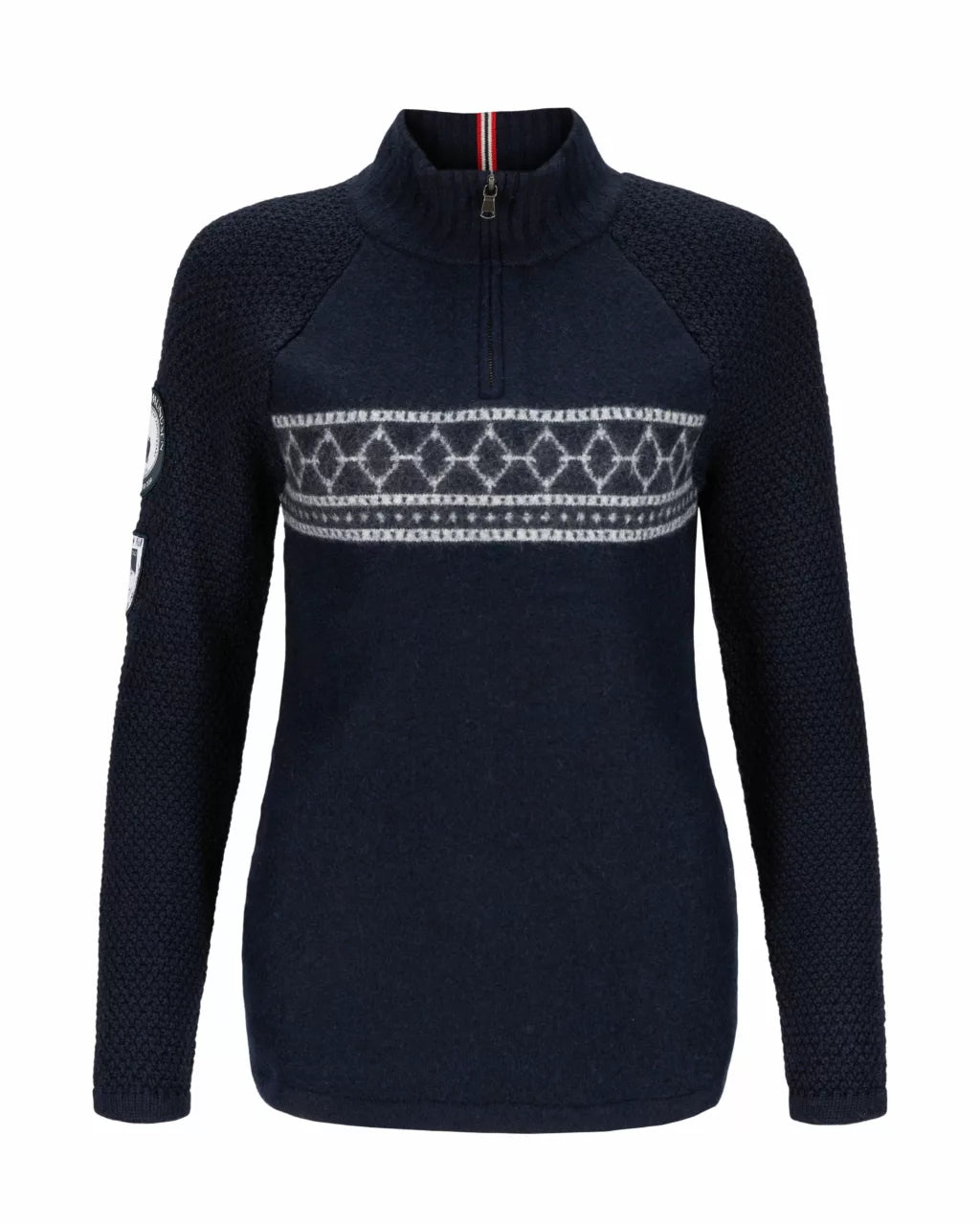 Amundsen Women's Boiled Ski Sweater - Faded Navy