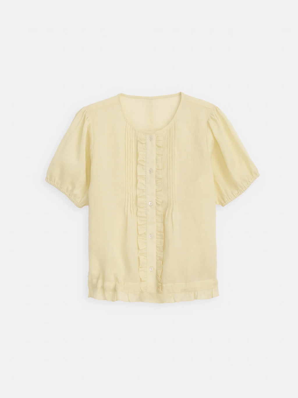 Alex Mill Brittany Top In Ramie - Pear