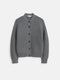 Alex Mill Nico Cardigan in Heathered Cotton  - Heather Grey