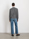 Alex Mill Nico Cardigan in Heathered Cotton  - Heather Grey