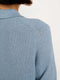 Alex Mill Alice Polo Sweater in Cotton - Stone Blue