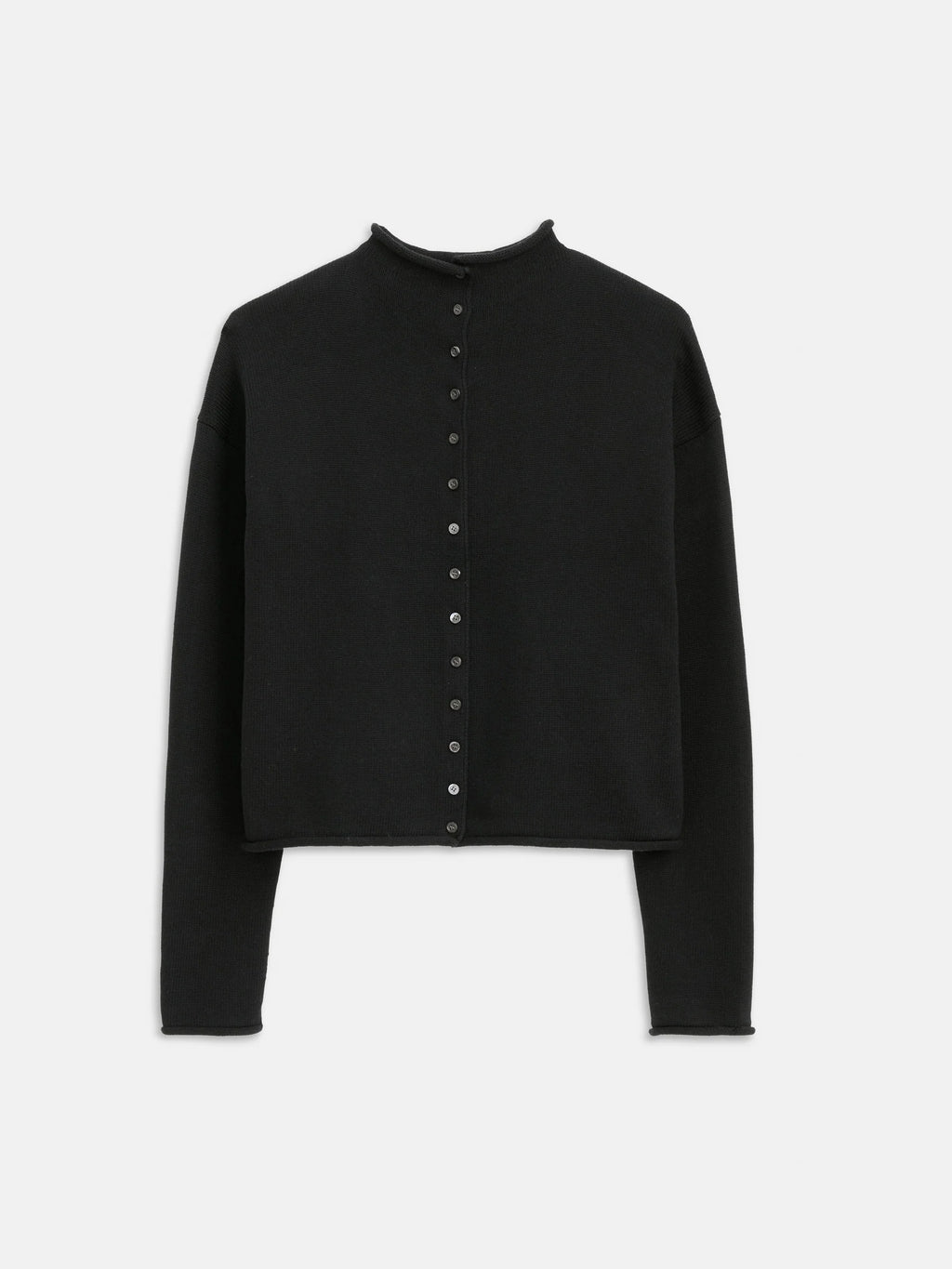 Alex Mill Taylor Cardigan In Cotton Cashmere- Black