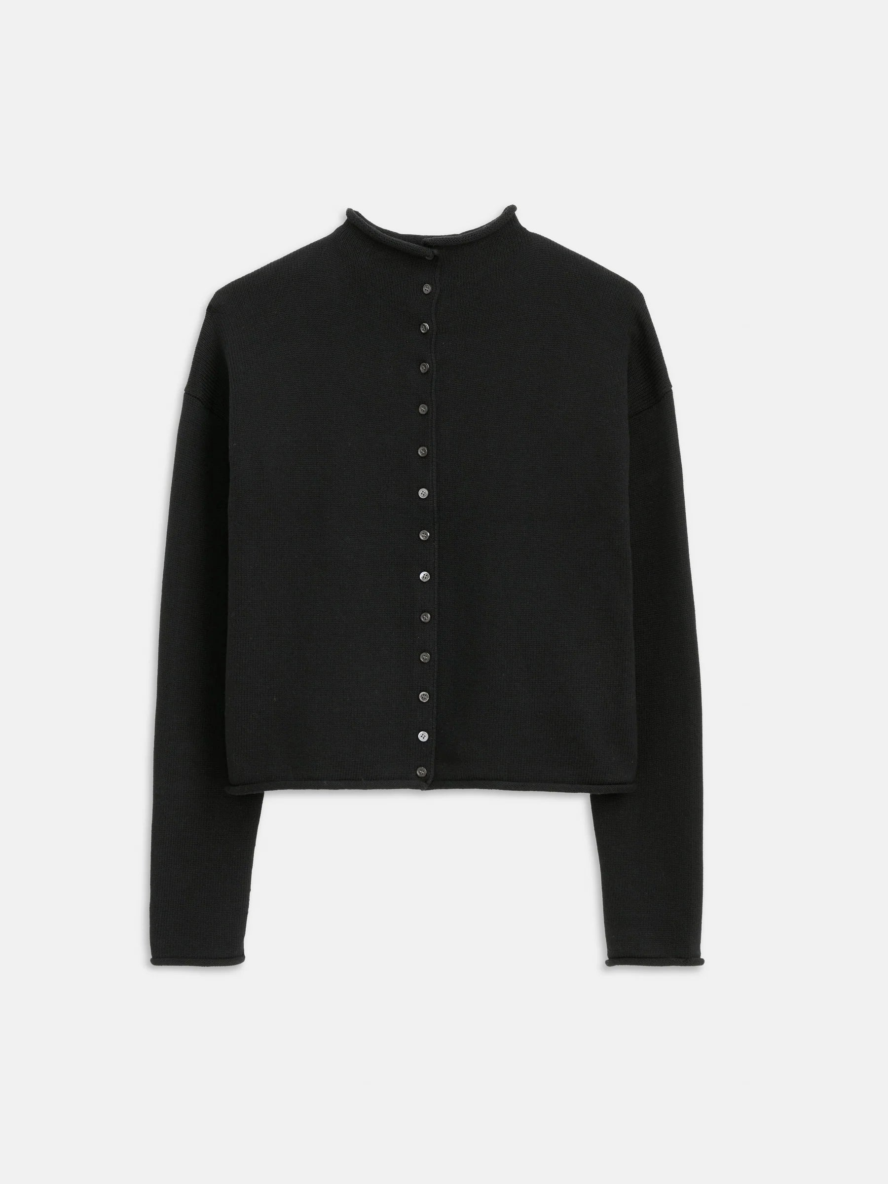 Alex Mill Taylor Cardigan In Cotton Cashmere- Black