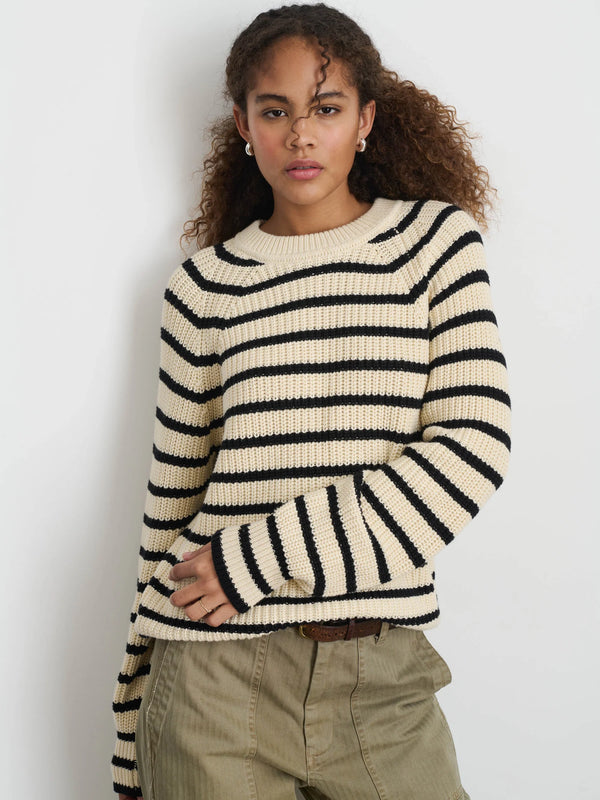 Alex Mill Amalie Pullover Sweater in Stripe