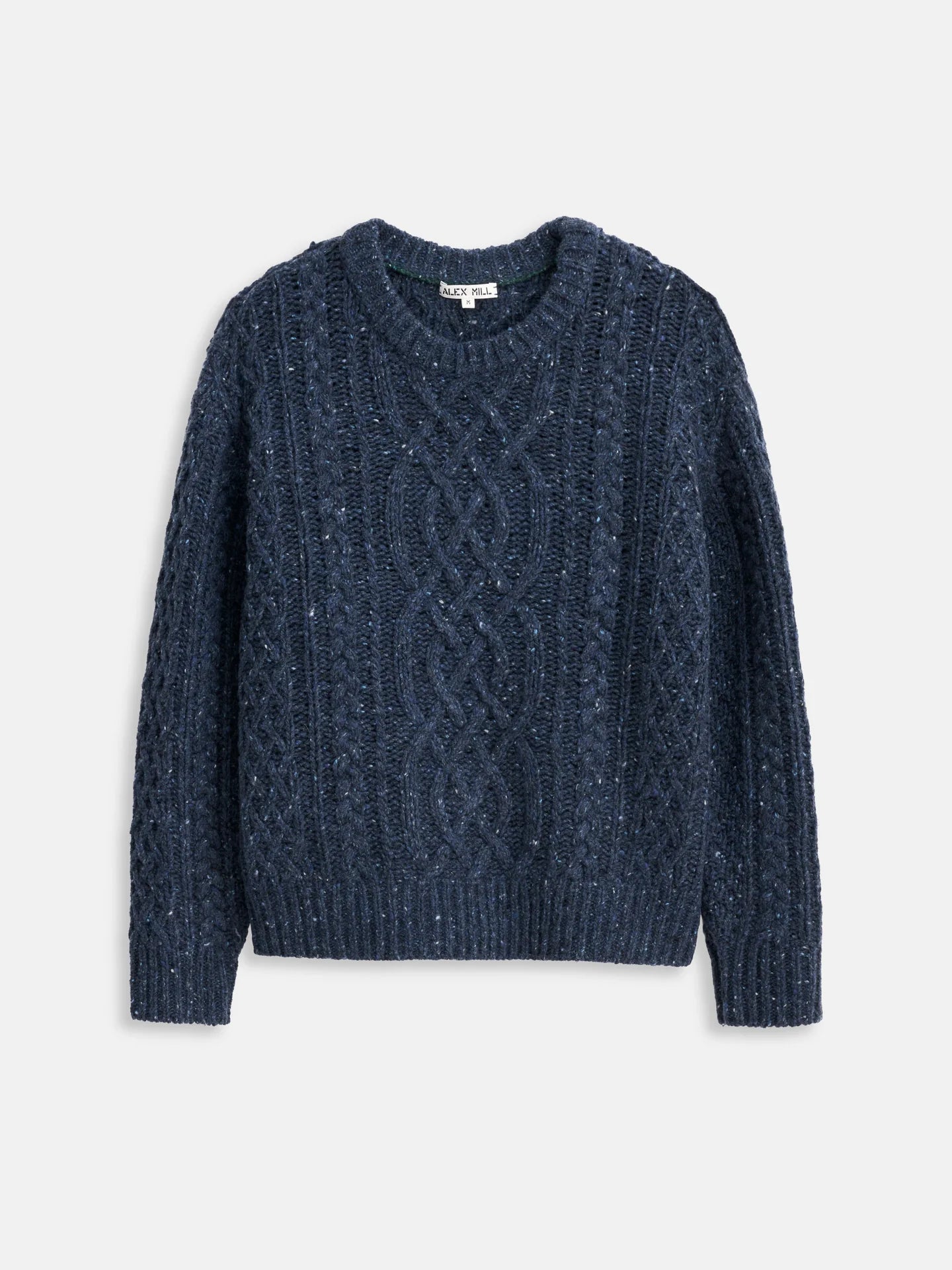 Alex Mill Madelyn Donegal Sweater - Navy