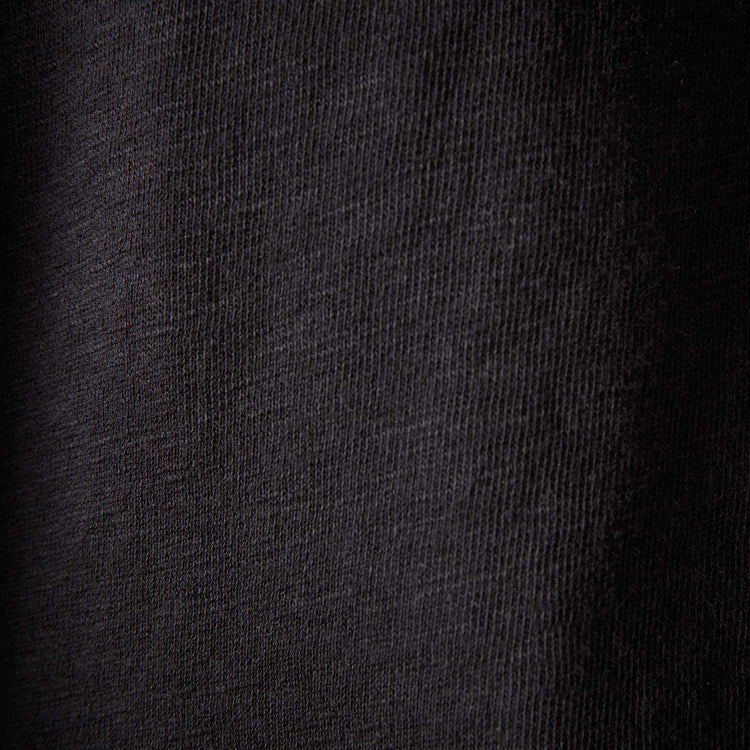 James Perse Vintage French Terry Zip Hoodie - Black