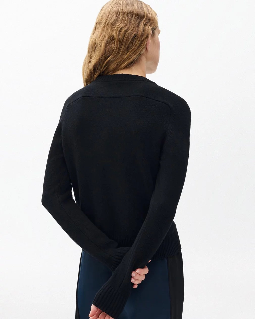 Rag & Bone Wallace Crewneck Cardigan - Black