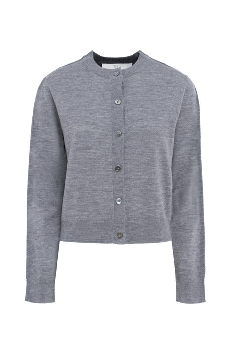 Tela Winny Sweater - Pale & Medium Grey