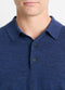 Vince Wool Long-Sleeve Polo Sweater in Regal Blue