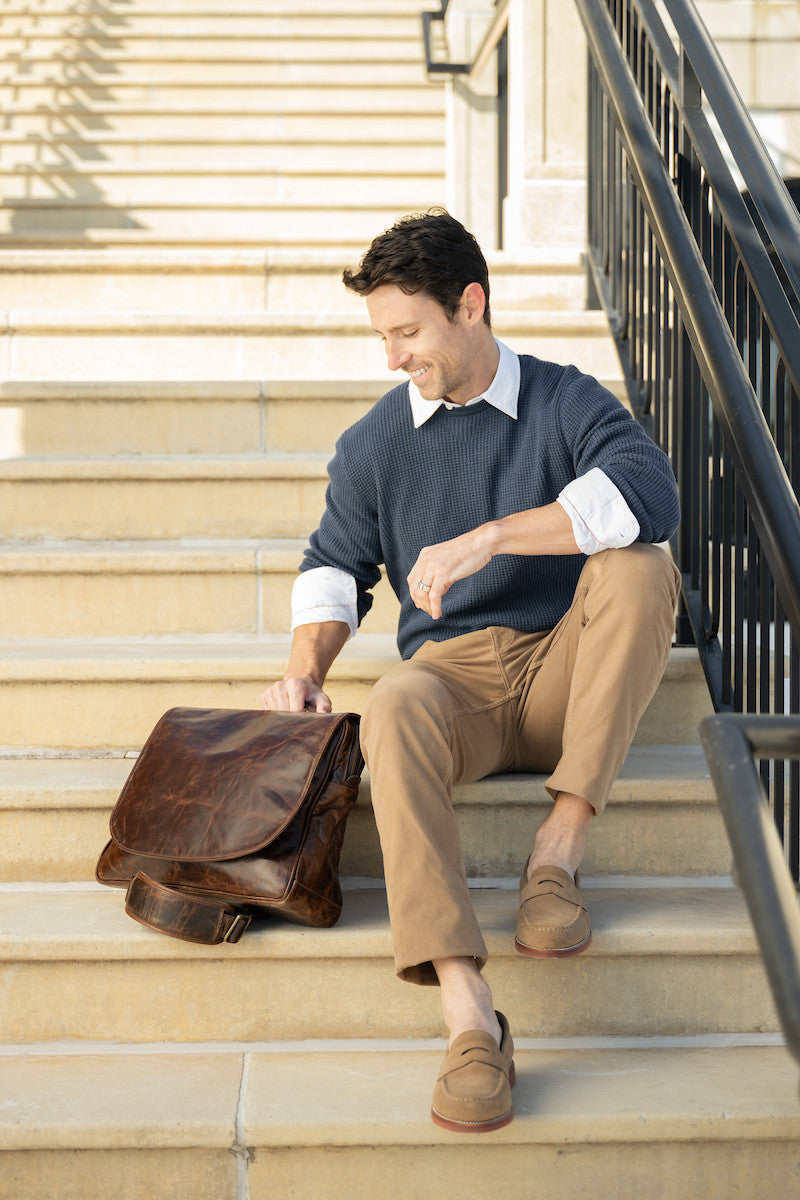 Moore & Giles Wynn Mail Bag - Brompton Brown