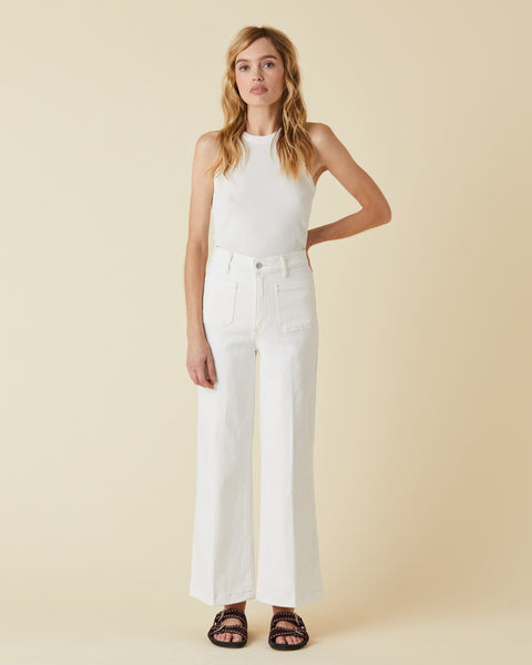 Le Jean Virginia Wide Leg  - White