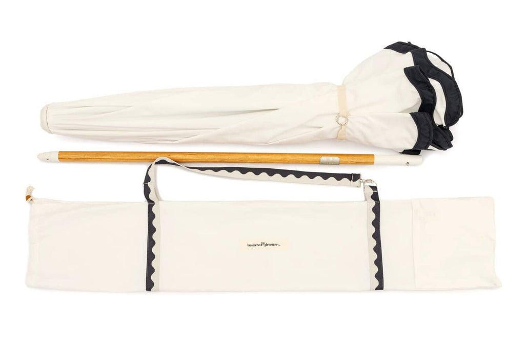 Business & Pleasure Co. The Amalfi Umbrella - Rivie White