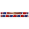 Smathers & Branson Steal Your Face Bolts Needlepoint Belt