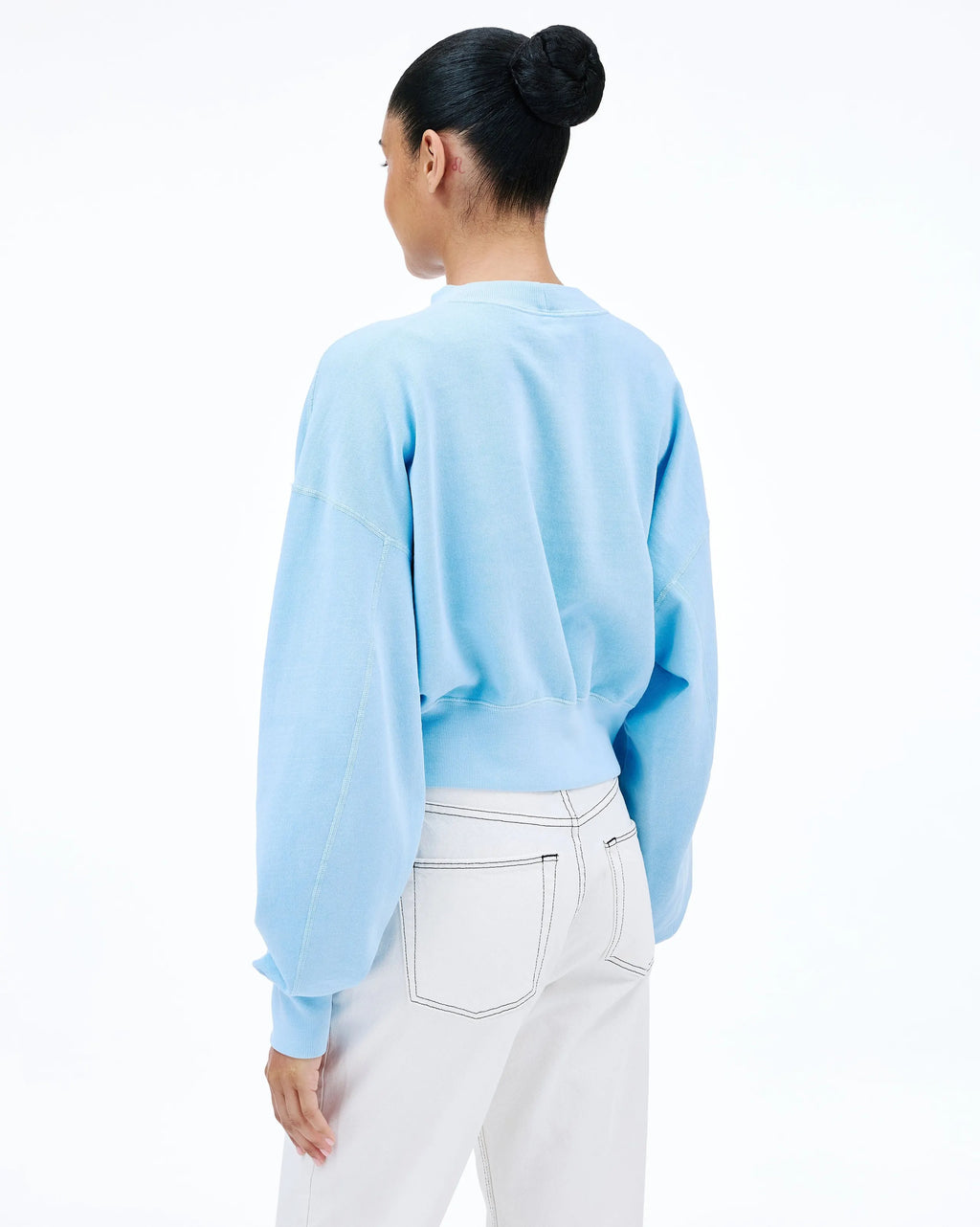 SLVRLAKE Crop Crew Skyline Blue