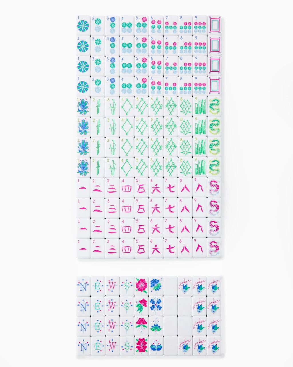 Oh my Mahjong Birdie Mahjong Tiles