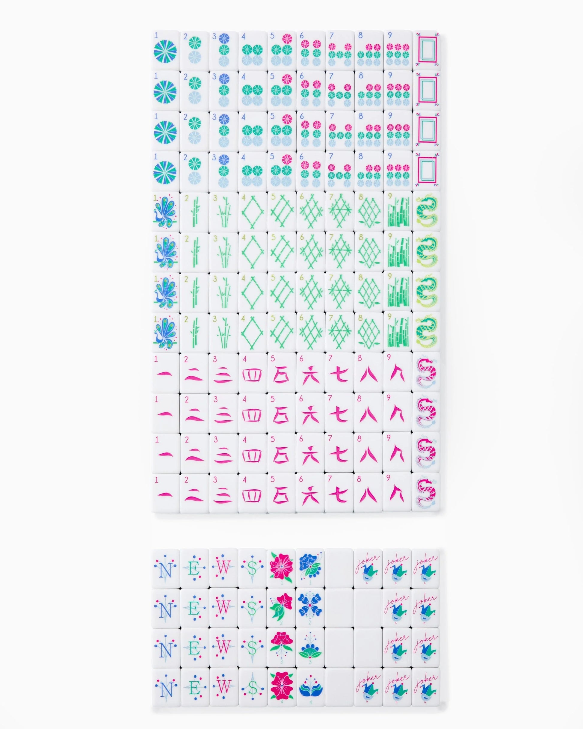 Oh my Mahjong Birdie Mahjong Tiles