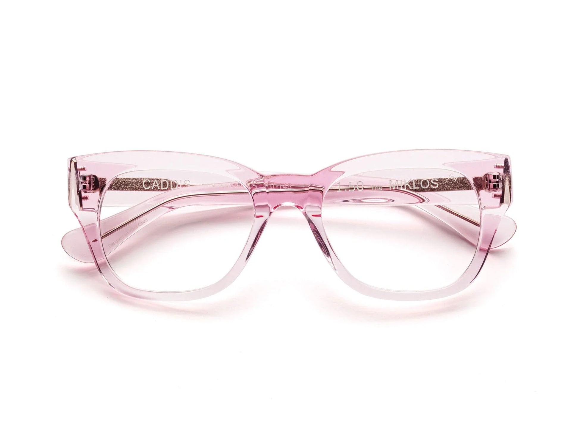 Miklos Polished Clear Pink  - RGB