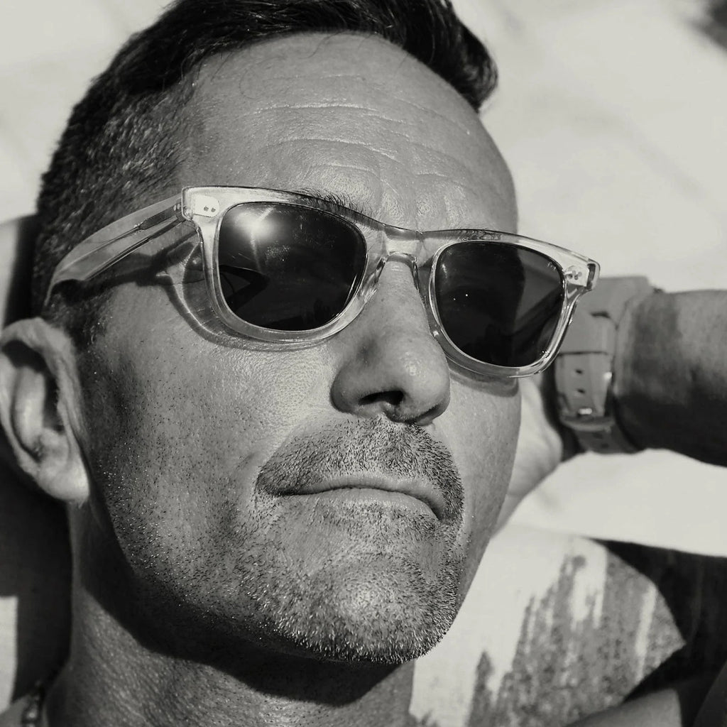 Caddis Porgy Backstage Polished Black Tortoise - Gray Lens - Sunglasses
