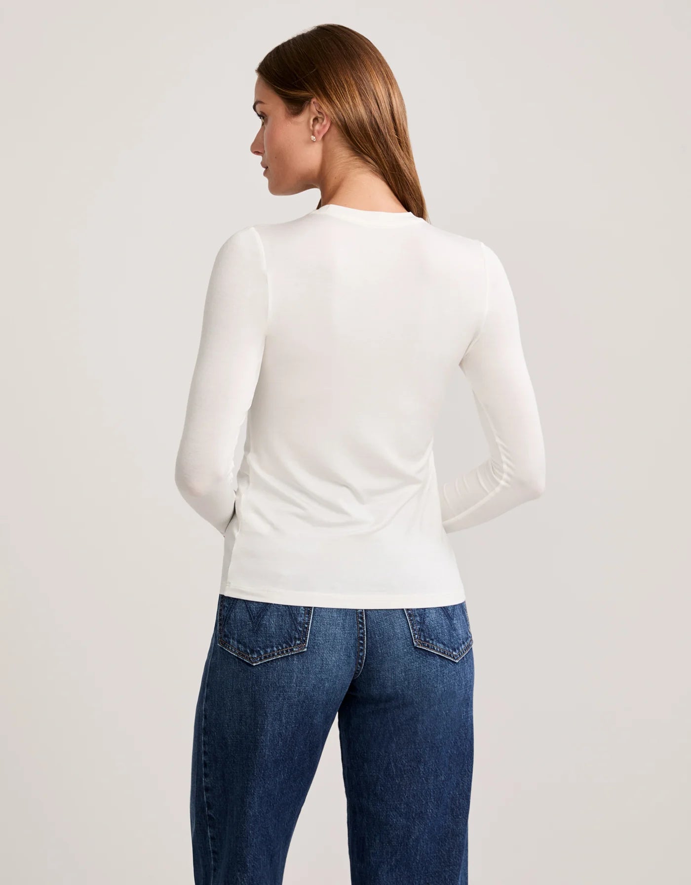 Maison Wheat Chicago Long Sleeve - White