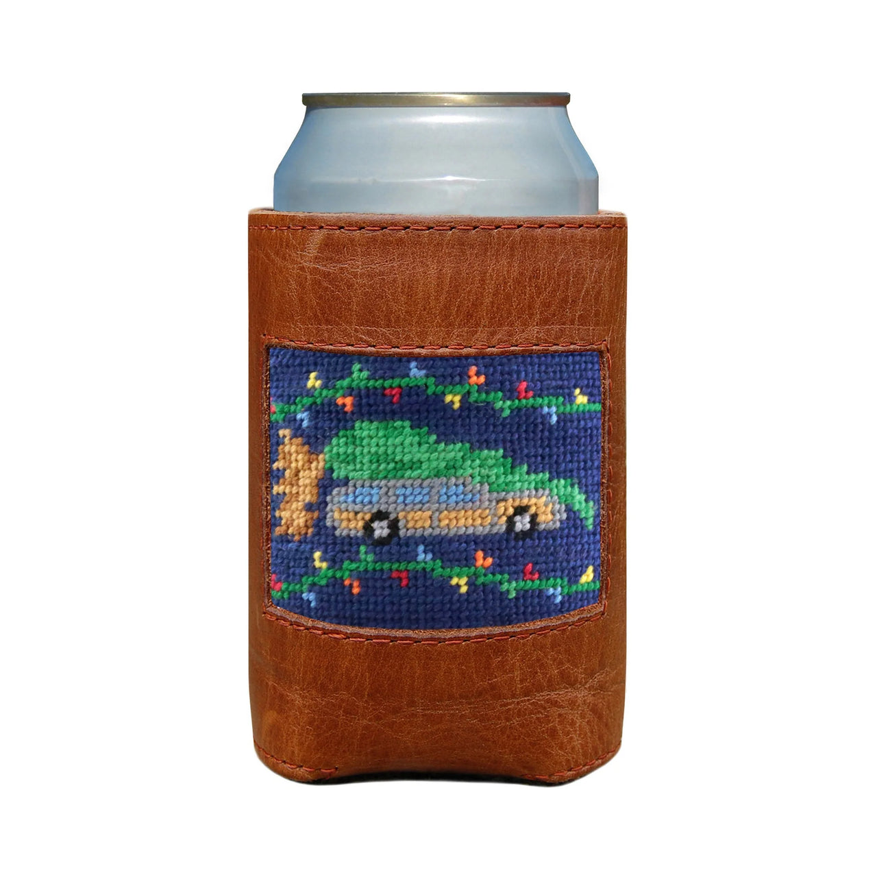 Smathers & Branson Christmas Vacation Can Cooler (Classic Navy)