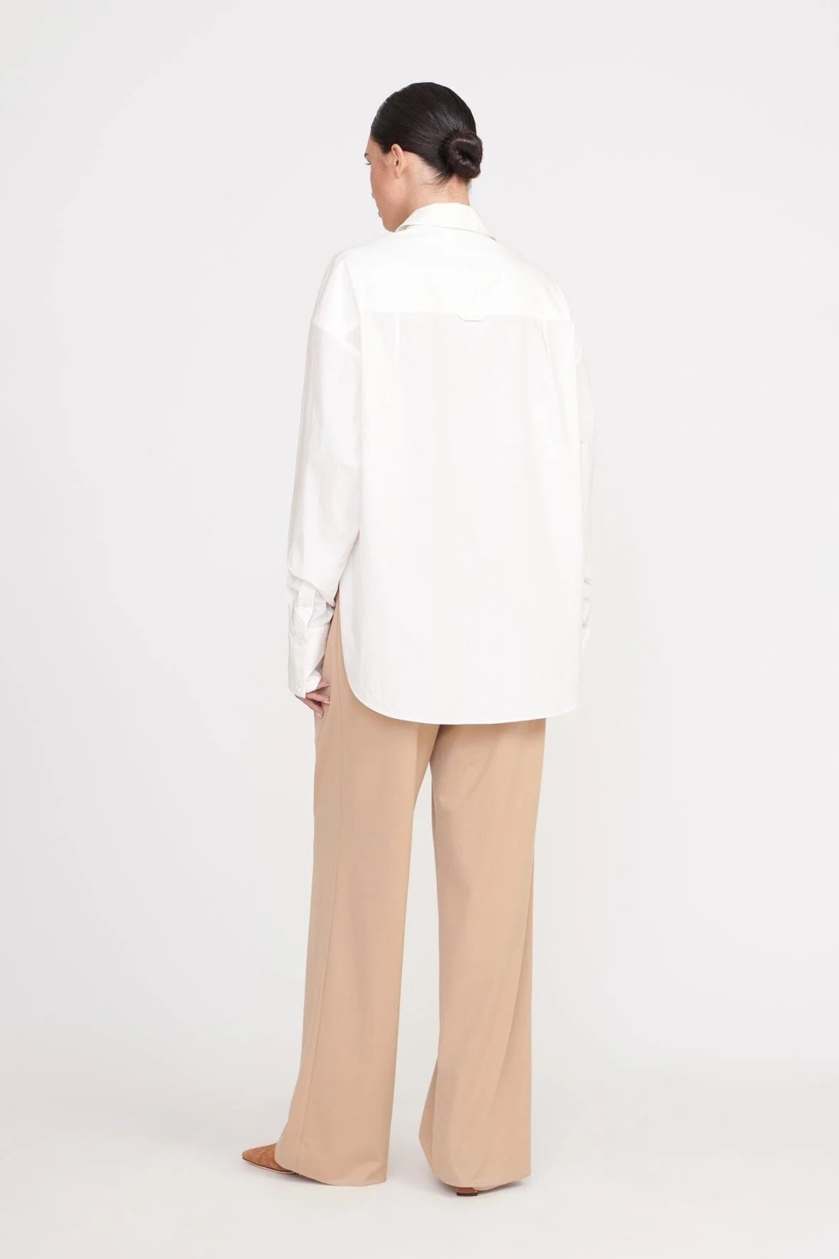 Staud Colton Shirt - White