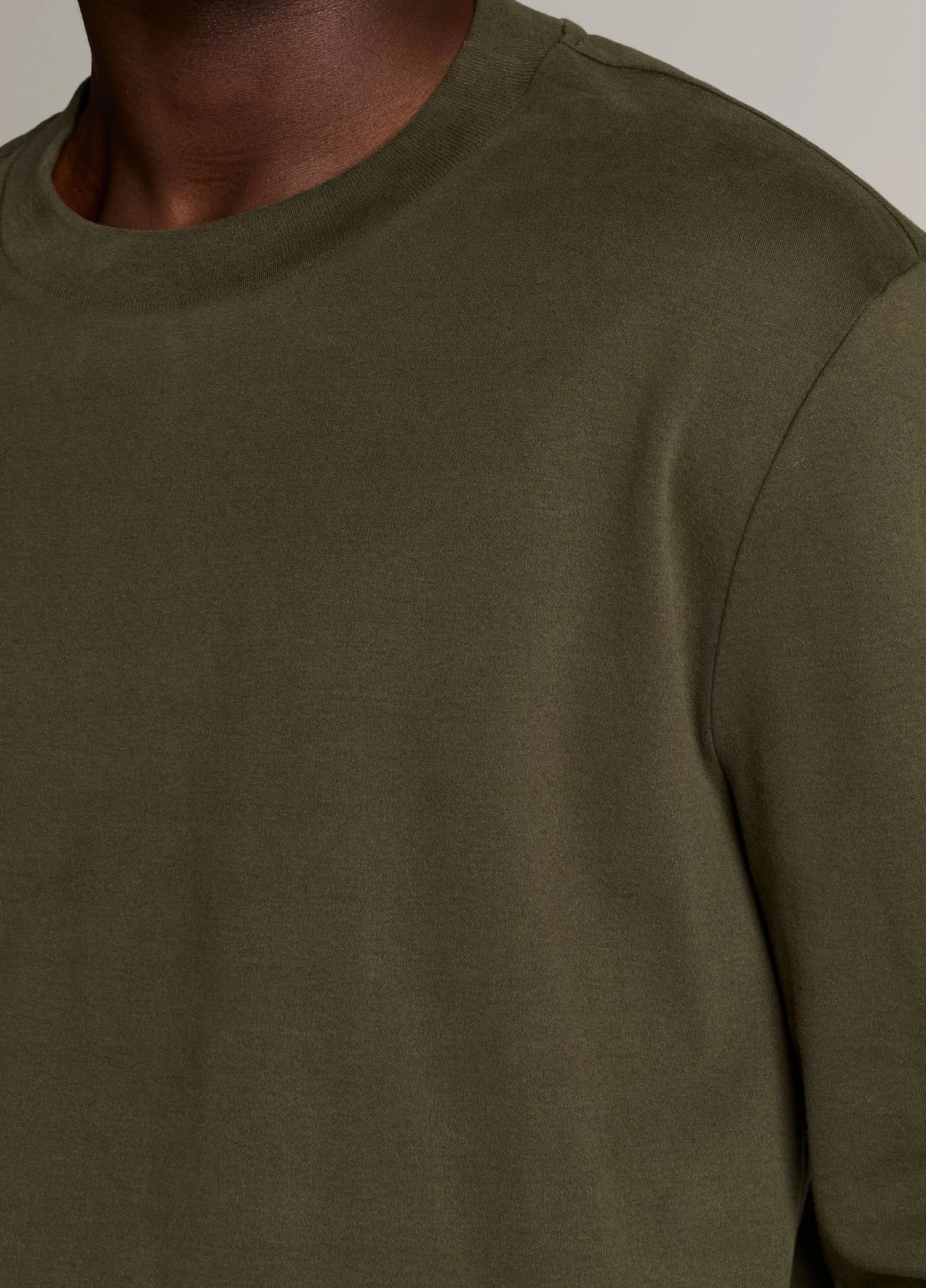 Vince Peached-Face Cotton Jersey Long-Sleeve T-Shirt - Night Leaf