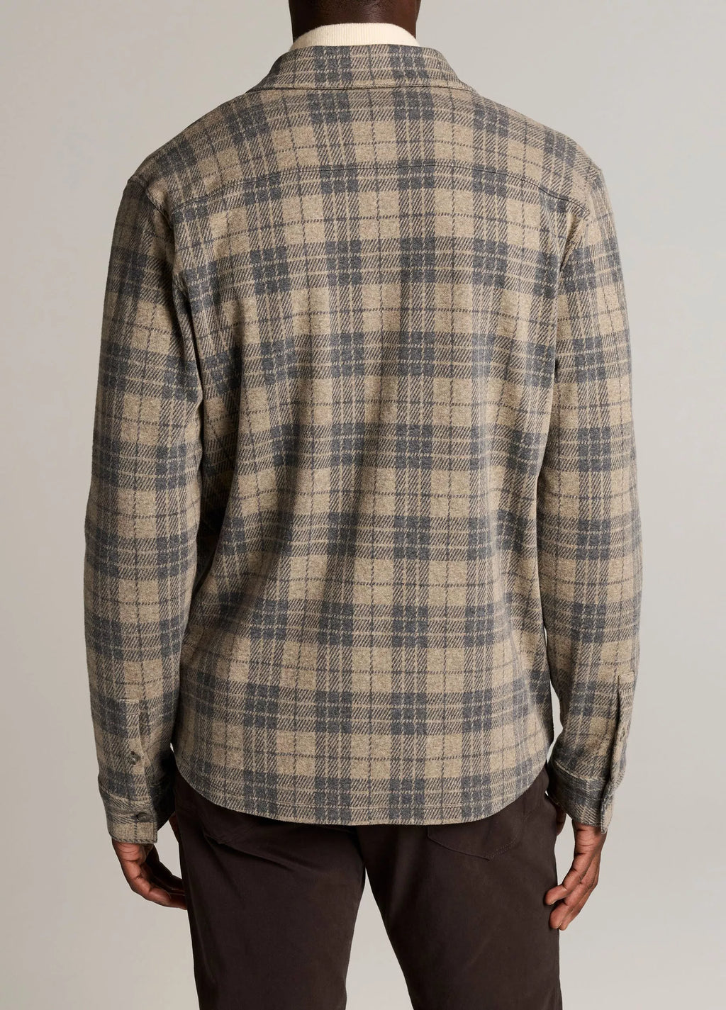Vince Tartan Plaid Cotton-Blend Button-Front Shirt