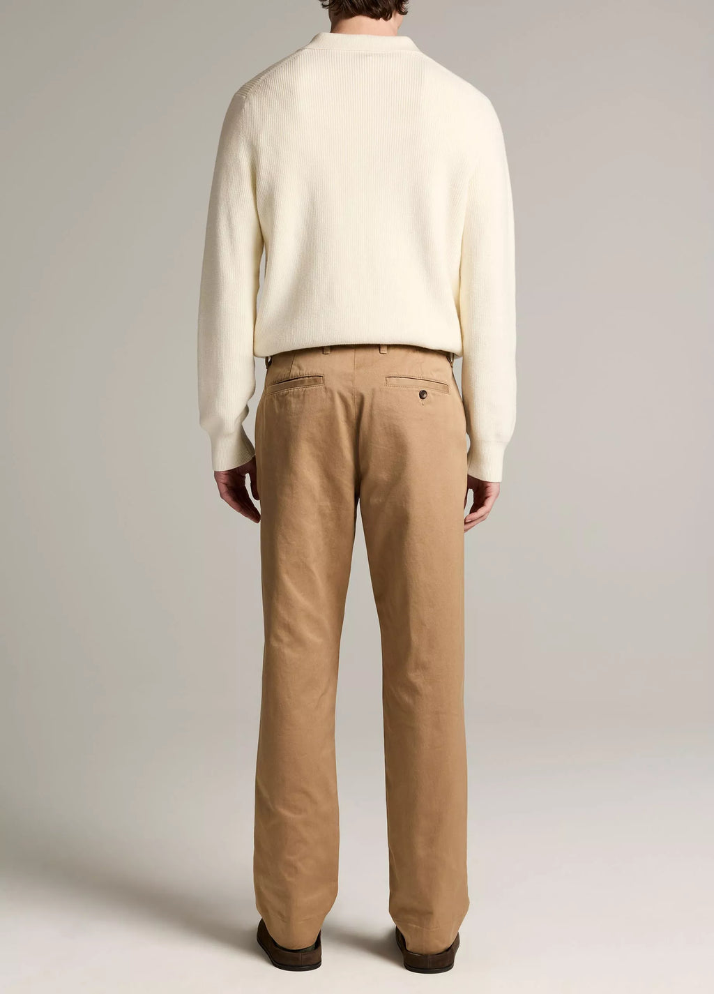 Vince Owen Athletic Brushed Cotton Twill Chino - Carmelo